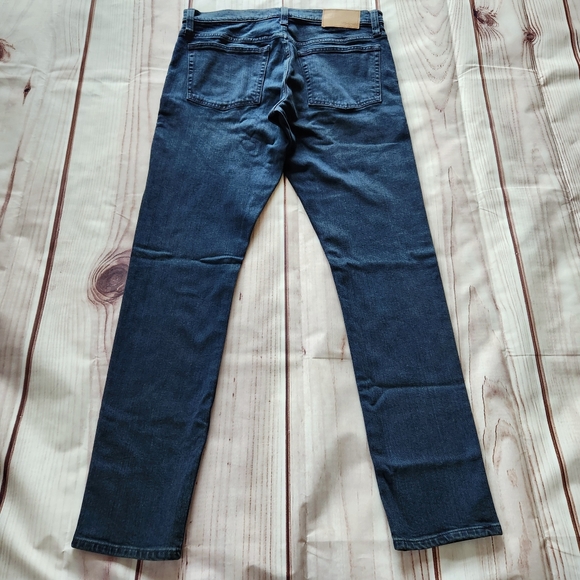 NWT Madewell "Skinny" Slender Dark Waites Wash Blue Jean #NC122 Men's Size 33x34 - Picture 6 of 12